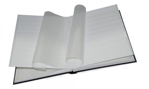 PRINZ-stockbook, classic-line 32 leaves/64 sides,230x305mm