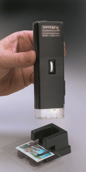 Illuminated Pocket Microscope, 30x