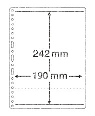 PRINZ-SYSTEM-Sheets, double-sided, with universal-punshing, white