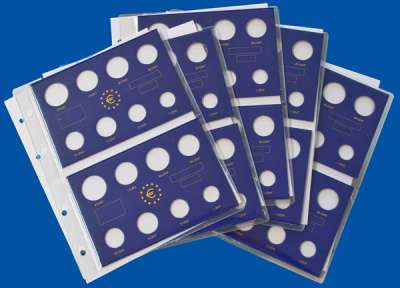 Coin sheets VISTA, for 2-Euro coins Élysée Treaty @ Aurea Regina - modern coin expert