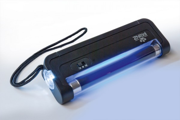 MINI-UV-Testlampe, Batteriebetrieb, 366 nm